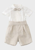 1/6329 - B - Cerimonia - PONTO POR PONTO corredino e abbigliamento neonato | NANU' BABY