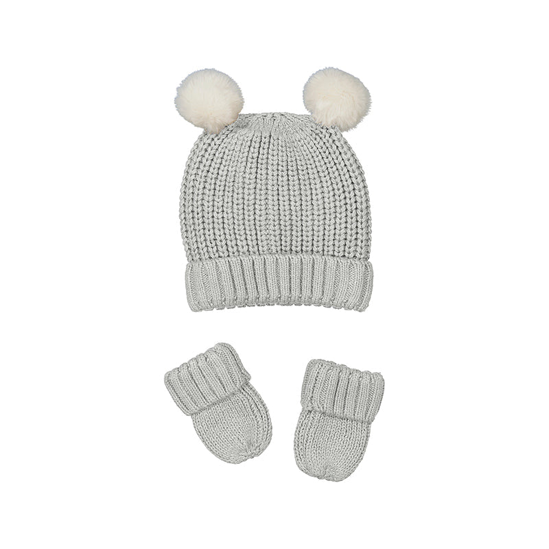 1J - 9766/GR - Cappello - MAYORAL corredino e abbigliamento neonato | NANU' BABY