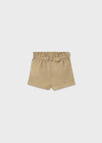 Elegant Beige Cotton Bermuda Shorts 1258/BE