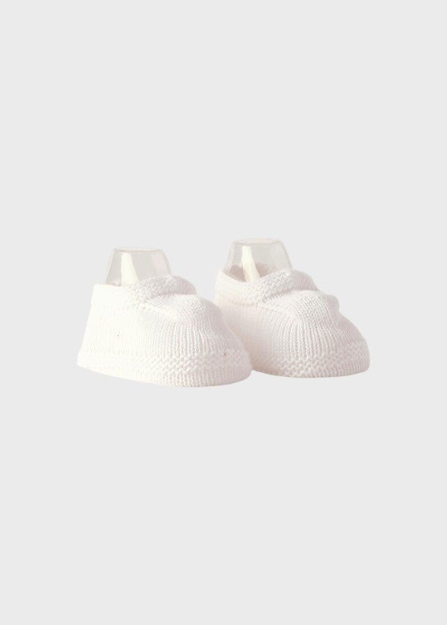 3G304/71 - Babbucce e Cuffie - MINIBANDA corredino e abbigliamento neonato | NANU' BABY