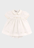 ROSSELLA 3123 White Embroidered Rose Set