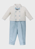 Elegant Ceremony Suit Sky Blue G3442/1001