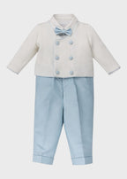 Elegant Ceremony Suit Sky Blue G3442/1001