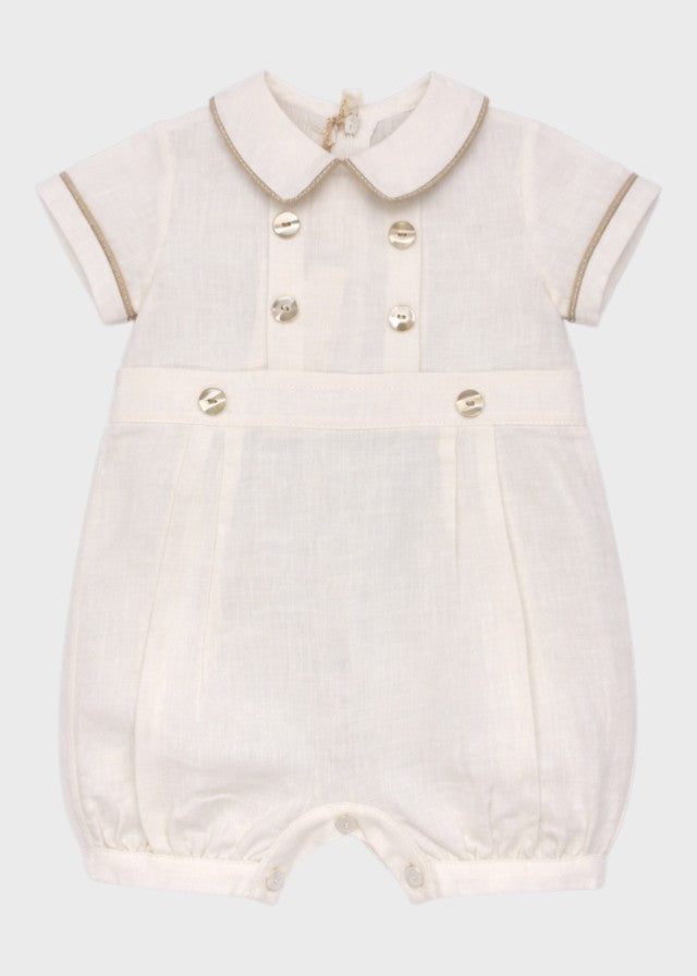 Cream Cotton Suit 7118/P