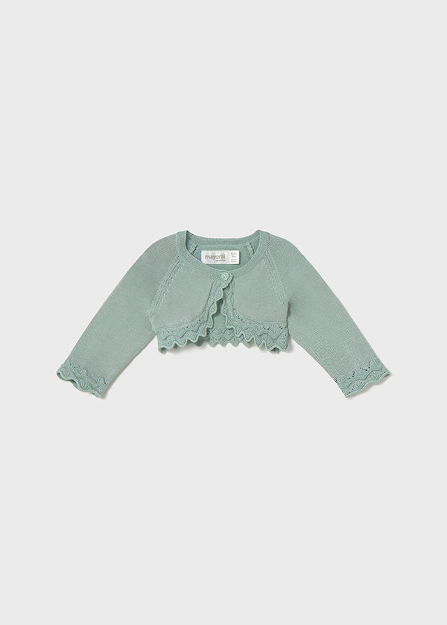 Green Viscose Cotton Shrug 318/V