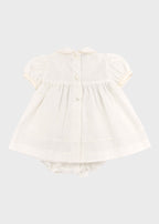 ROSSELLA 3123 White Embroidered Rose Set