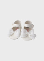 White Satin Ceremony Shoe SF4128/20