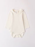 White Sleeve Cotton Bodysuit 3B705/0112