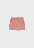 Bright Orange Cotton Bermuda Shorts 1240/92