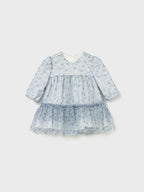 Abito AZZURRO 2817/40 corredino e abbigliamento neonato | NANU' BABY