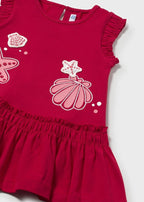Abito Balza Serigrafia Rosso 1929/63 corredino e abbigliamento neonato | NANU' BABY