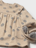 Abito Beige 2807/14 corredino e abbigliamento neonato | NANU' BABY