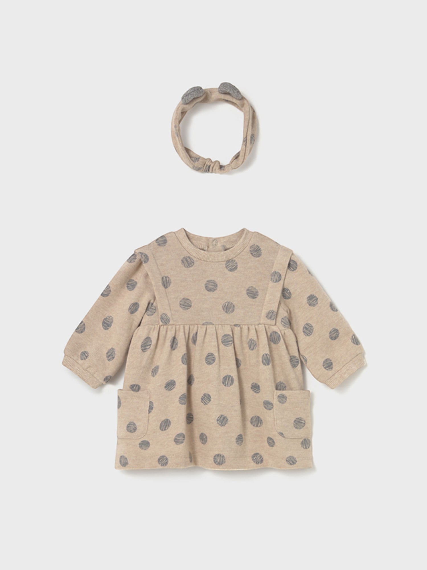 Abito Beige 2807/14 corredino e abbigliamento neonato | NANU' BABY