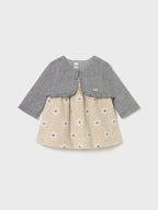 Abito Beige 2832/29 corredino e abbigliamento neonato | NANU' BABY