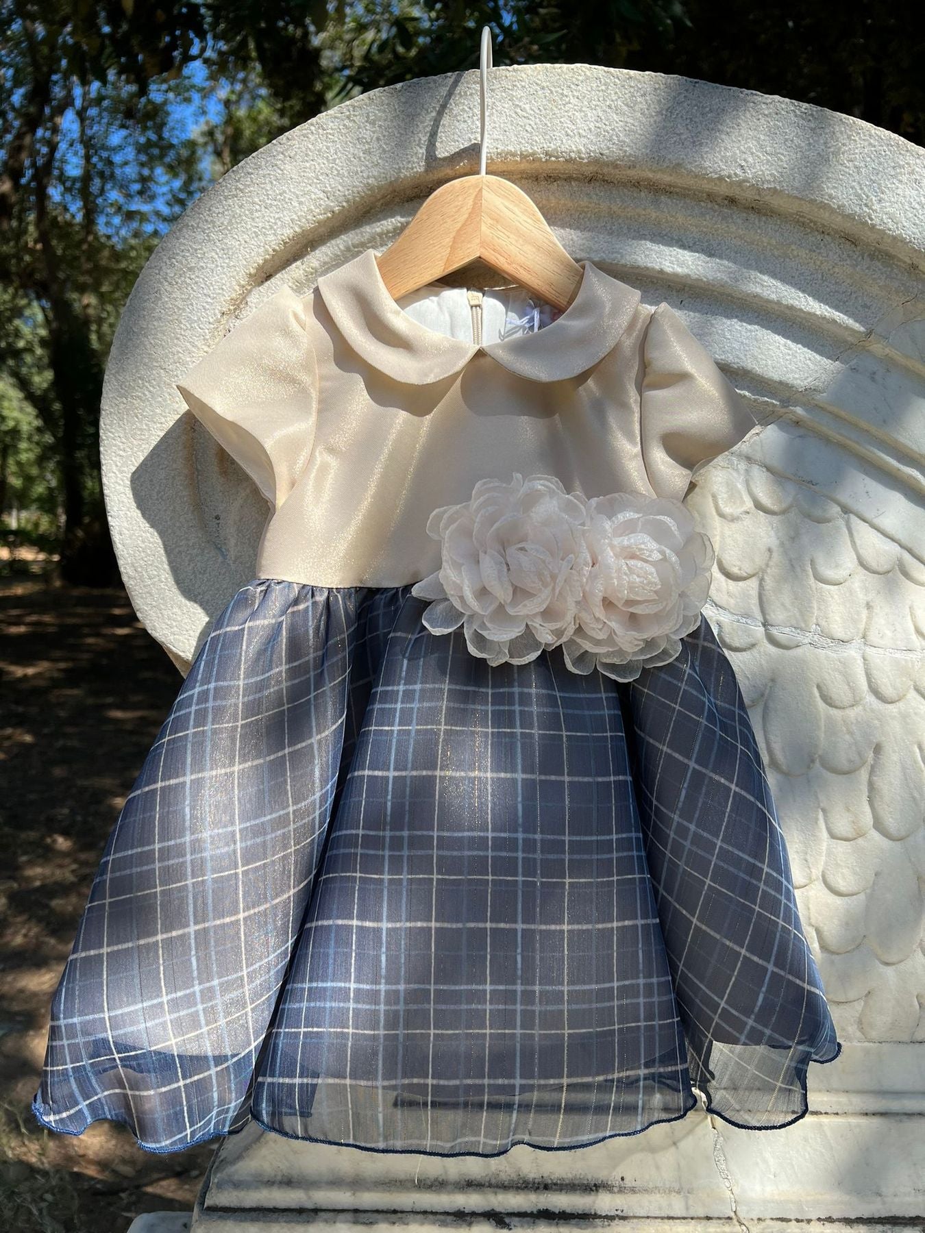Abito Bimba Beige FF36041/T124 corredino e abbigliamento neonato | NANU' BABY