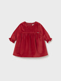Abito Bimba Rosso 2819/41 corredino e abbigliamento neonato | NANU' BABY