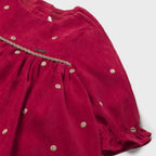 Abito Bimba Rosso 2820/1 corredino e abbigliamento neonato | NANU' BABY