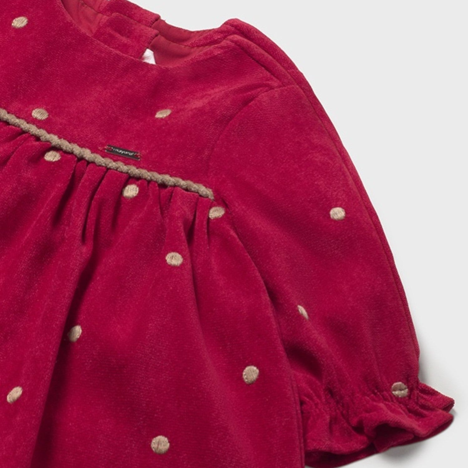 Abito Bimba Rosso 2820/1 corredino e abbigliamento neonato | NANU' BABY
