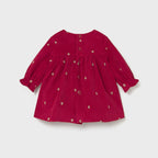 Abito Bimba Rosso 2820/1 corredino e abbigliamento neonato | NANU' BABY