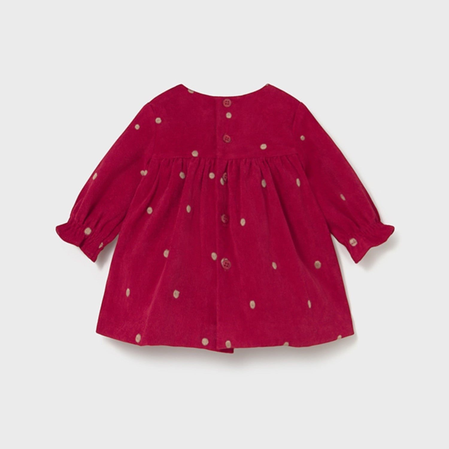 Abito Bimba Rosso 2820/1 corredino e abbigliamento neonato | NANU' BABY