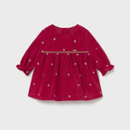 Abito Bimba Rosso 2820/1 corredino e abbigliamento neonato | NANU' BABY