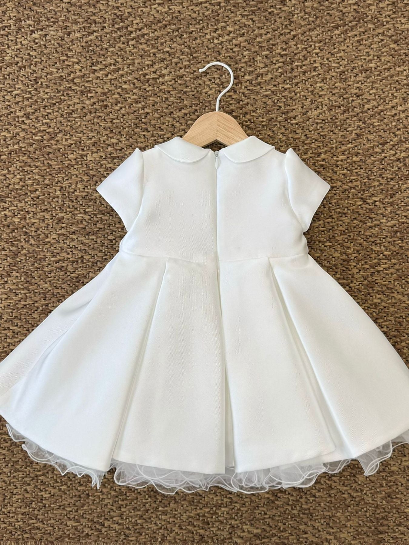 Abito Cerimonia Bimba PANNA 6822 corredino e abbigliamento neonato | NANU' BABY