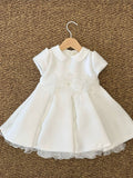 Abito Cerimonia Bimba PANNA 6822 corredino e abbigliamento neonato | NANU' BABY