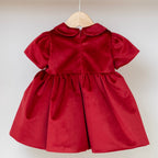 Abito Cerimonia Bimba Poliestere Rosso IM327MC/R corredino e abbigliamento neonato | NANU' BABY