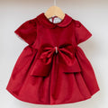 Abito Cerimonia Bimba Poliestere Rosso IM327MC/R corredino e abbigliamento neonato | NANU' BABY