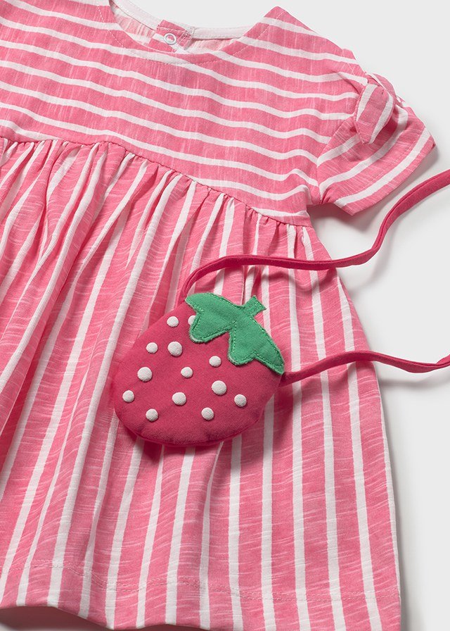 Abito Cotone Borsa Rosa 1919/51 corredino e abbigliamento neonato | NANU' BABY