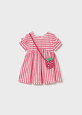 Abito Cotone Borsa Rosa 1919/51 corredino e abbigliamento neonato | NANU' BABY