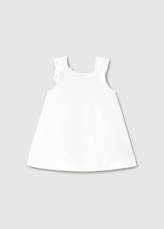 Abito Cotone Grafica Bianco 1930/70 corredino e abbigliamento neonato | NANU' BABY