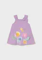 Abito Cotone Grafica Viola 1930/68 corredino e abbigliamento neonato | NANU' BABY