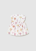 Abito Cotone Reversibile Rosa 1807/19 corredino e abbigliamento neonato | NANU' BABY