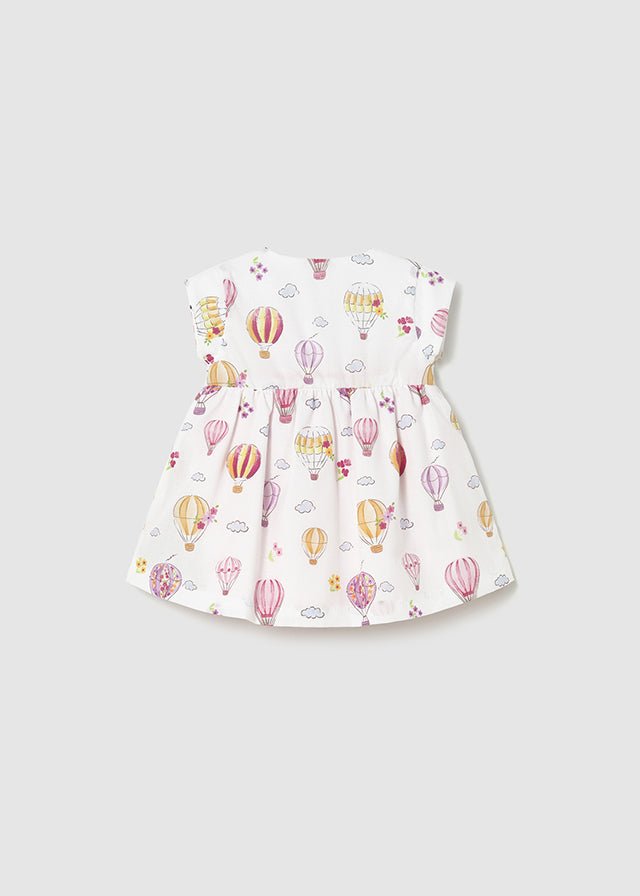 Abito Cotone Reversibile Rosa 1807/19 corredino e abbigliamento neonato | NANU' BABY