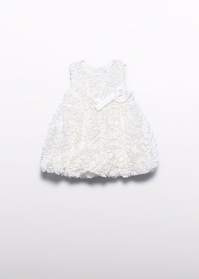 Abito Elegante Cerimonia Bianco 5004/3 corredino e abbigliamento neonato | NANU' BABY