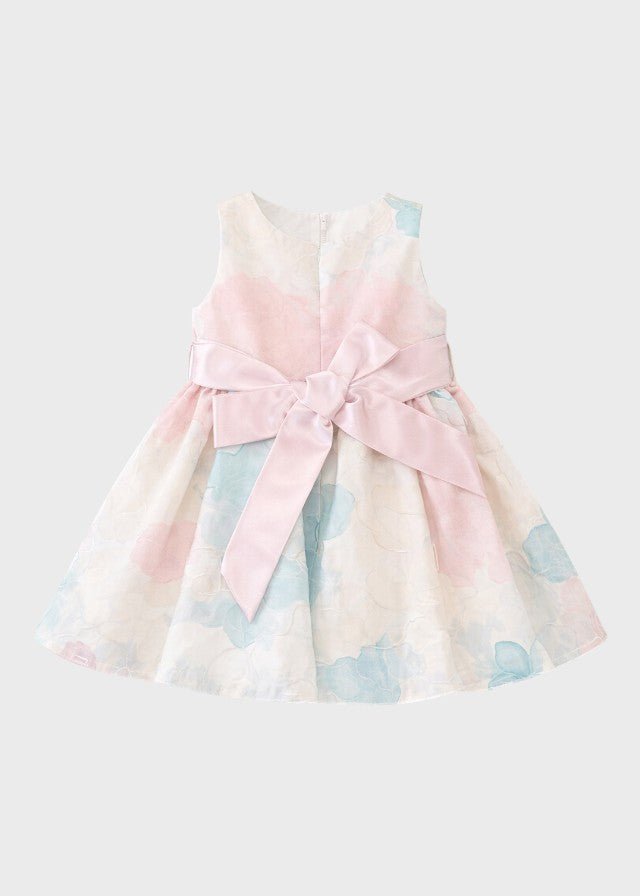 Abito Lino Multicolore FF39003/T37 corredino e abbigliamento neonato | NANU' BABY