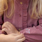 Abito manica lunga - Giardino delle fate Bimba Rosa CL25095001 corredino e abbigliamento neonato | NANU' BABY