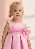 Abito Mikado Balze Rosa 5010/85 corredino e abbigliamento neonato | NANU' BABY