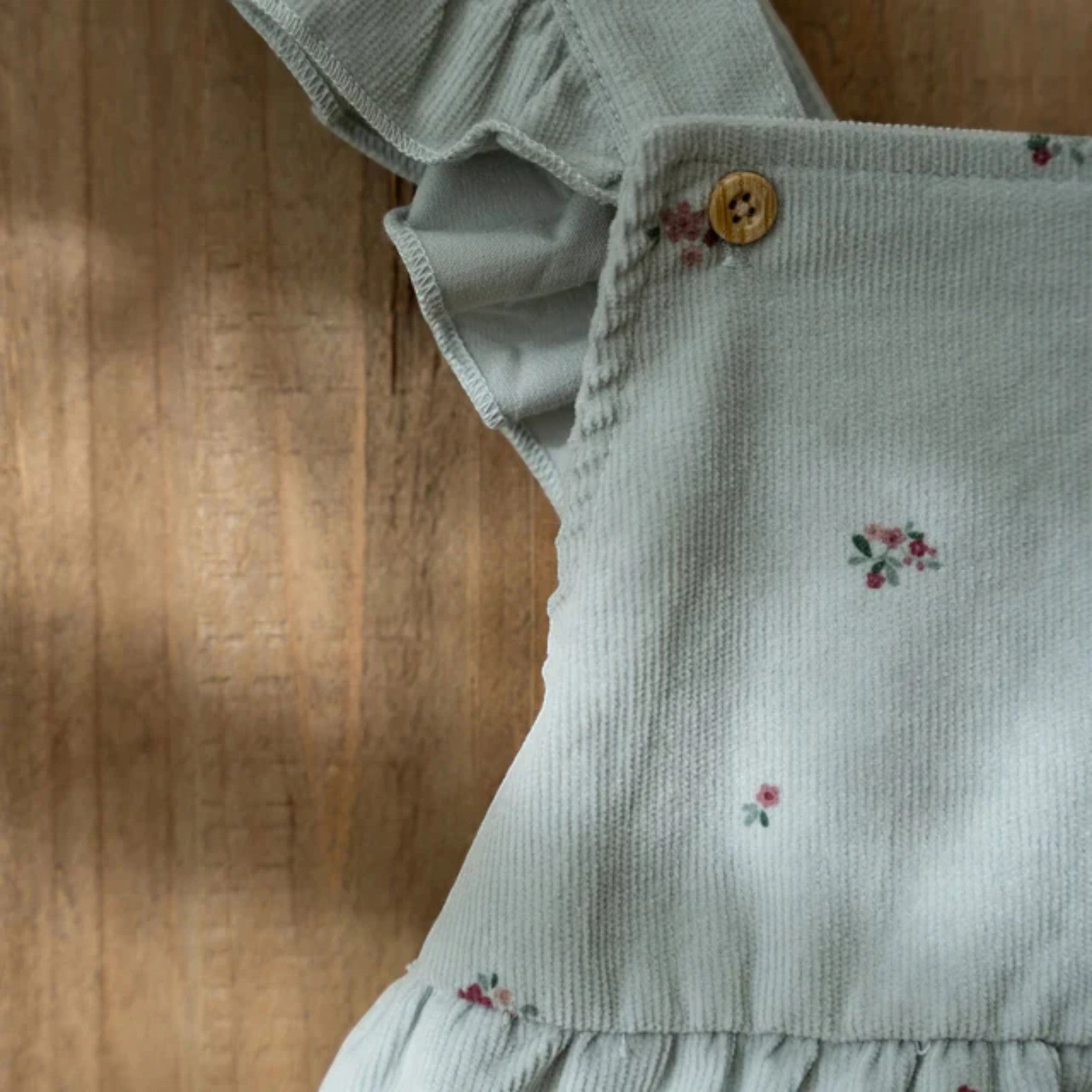 Abito senza maniche - Giardino delle fate Bimba Verde CL25095013 corredino e abbigliamento neonato | NANU' BABY