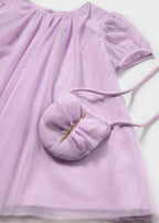 Abito Tulle Borsa Viola 1917/47 corredino e abbigliamento neonato | NANU' BABY