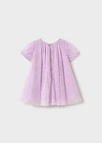 Abito Tulle Borsa Viola 1917/47 corredino e abbigliamento neonato | NANU' BABY