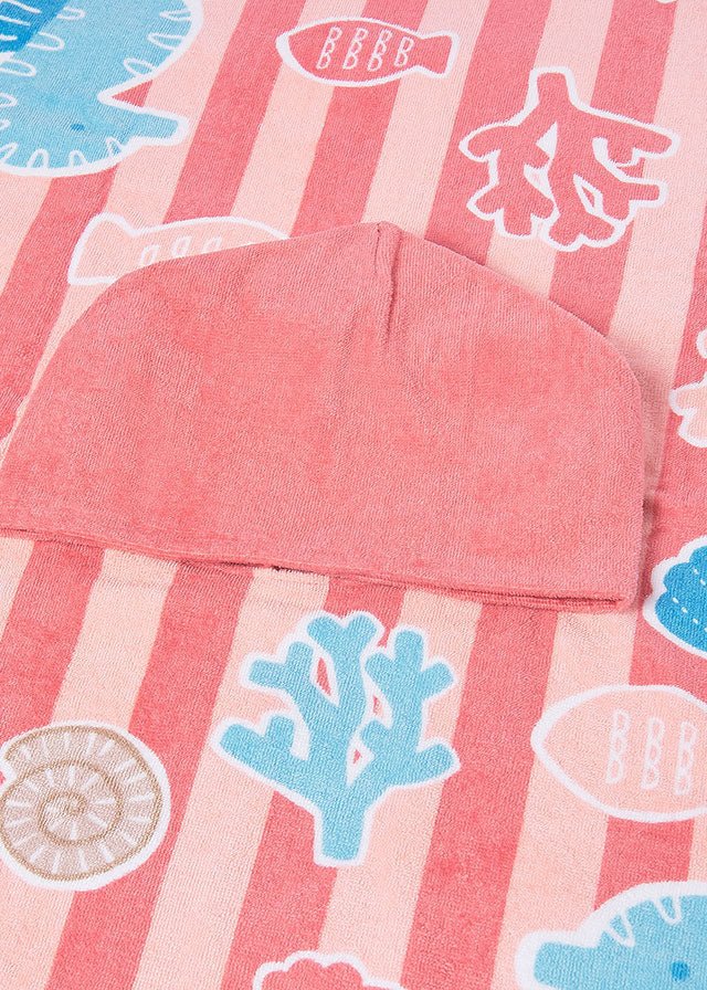 Accappatoio Mare Cotone Arancione 9114/75 corredino e abbigliamento neonato | NANU' BABY