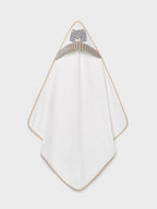 Accappatoio Neonato Beige 9988/88 corredino e abbigliamento neonato | NANU' BABY