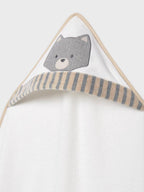 Accappatoio Neonato Beige 9988/88 corredino e abbigliamento neonato | NANU' BABY