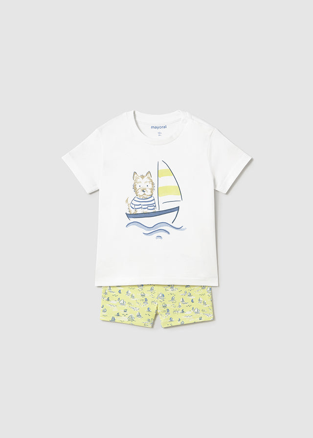 Yellow Boxer Shorts 1648/16