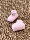 Babbucce Amore Neonata ROSA IB65S/R corredino e abbigliamento neonato | NANU' BABY