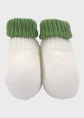 Babbucce Cotone Bianco SC66/1630 corredino e abbigliamento neonato | NANU' BABY