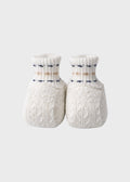 Babbucce Cotone Blu EK58S corredino e abbigliamento neonato | NANU' BABY
