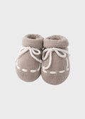Babbucce Cotone Cavallini Avorio CAVALLINI/755 - S corredino e abbigliamento neonato | NANU' BABY